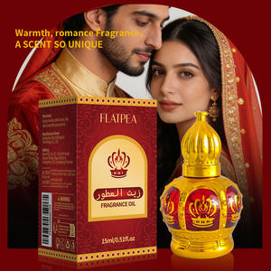 Fábrica Produce y Vende al por Mayor el Popular Eau de Parfum Árabe en Formato Roll-On de 15 ml, Aroma Floral, Fragancia Corporal, Estilo Simple - Product Image 1