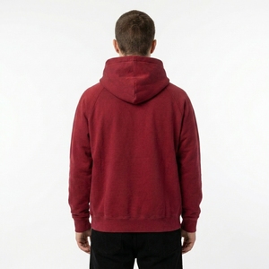 Sudadera con Capucha para Hombre, de Algodón Grueso para Invierno, con Logotipo Personalizado, Ecológica, Transpirable, Suave y Holgada - Product Image 3