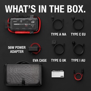 Arrancador de Baterías UltraSafe 5250A – Batería de Litio de 12V, Caja de Arranque Portátil, Banco de Energía y Cables de Arranque - Product Image 5