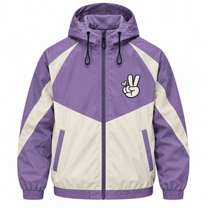 Windbreaker <b>Jacket</b> for <b>Men</b> <b>lightweight</b> outdoor sports water resistant hooded custom activewear sportswear manufacturer wholesale - Product Image 1