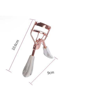 Recourbe-cils professionnel en acier inoxydable, outil de beauté pour cils, recourbe-cils à courbe large avec coussinet en silicone pour le maquillage et la beauté - Product Image 2