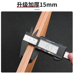 Wooden Board Wall Shelf One Line Storage Load Bearing Support For Integrated Cabinet Shelves - Product Image 5