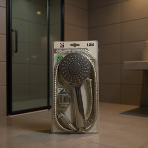 Ensemble de buses de pulvérisation rondes de 1,5 m pour accessoires de salle de bain - Product Image 2