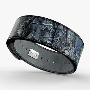 Ceinture de musculation Tree Camouflaged Heavy Squats 10MM en cuir de vachette avec boucle à levier pour entraînement de powerlifting - Product Image 1