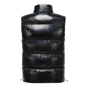 Chaleco Acolchado Impermeable para Hombre, Acolchado con Relleno de 500g, Cierre Frontal con Cremallera, Ropa Exterior, Logotipo Personalizado, Marca Privada, Fabricante OEM, Venta al Por Mayor, EE. UU. - Product Image 2