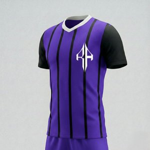 Uniforme de Fútbol para Hombre de Alta Calidad, 100% Poliéster, Cuello en V, Manga Corta, Personalizable, Transpirable, con Logotipo Personalizado por RIVIAN ATLANTIC - Product Image 6