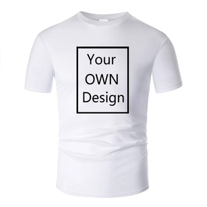 T-shirts pour hommes très vendus, couleur unie, logo personnalisé imprimé, t-shirt pour hommes avec impression de votre logo de marque - Product Image 2