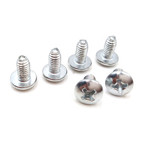 Tornillos Autorroscantes de Cabeza Plana Grande con Dientes Triangulares de Acero Inoxidable 304 316 y Aluminio Personalizados M3 M4 M5 - Product Image 1