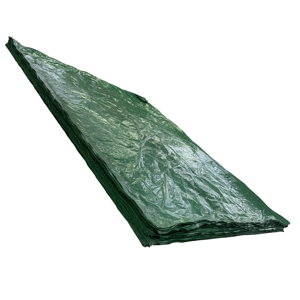 Bâche en PE verte grande capacité, haute durabilité, usage intensif, couleurs et tailles au choix, bâche imperméable multi-usages - Product Image 6