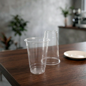 Wholesale 95mm Transparent PP/PET Single Wall Disposable <b>Plastic</b> <b>Cups</b> & Lids 16 20 22oz Tea Coffee Juice Beverages - Product Image 1
