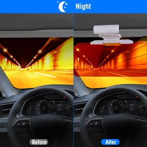 Parasole Auto 2-in-1 Regolabile Antiabbagliamento con Protezione UV Giorno/Notte e Deflettore Vento e Insetti - Product Image 4