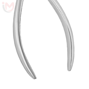 Alicate dental para formar bucles, herramienta de ortodoncia para doblar alambre, instrumento manual plateado de clase I - Product Image 3