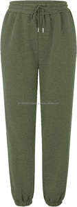 Pantalon de détente décontracté pour femme avec cordon de serrage Joggers d'hiver extensibles avec poches Jambe droite Pantalon de survêtement confortable à l'avant - Product Image 3