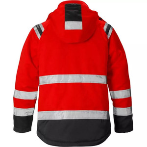 Chaqueta de Seguridad con Logotipo Personalizado, Ropa de Trabajo Impermeable de Manga Larga, Reflectante, de Alta Calidad, Colores Personalizados - Product Image 6