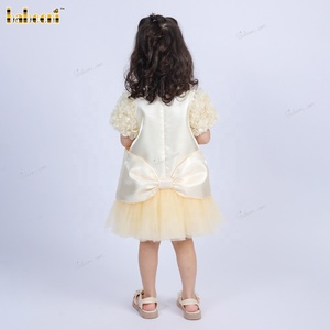 เดรสลายทางโอดีเอ็มพร้อมโบว์ใหญ่และซับในของตูตูสำหรับสาวน้อย-DR4066ฤดูร้อน - Product Image 2