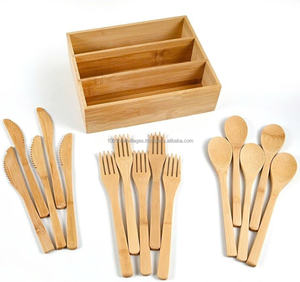 Cuillère en bambou artisanale pour la cuisine et le service, fournisseur de matériaux en bambou durable, écologique, en provenance du Vietnam - Product Image 5