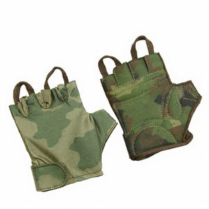 Guantes de levantamiento de pesas de camuflaje para entrenamiento, guantes de fitness de medio dedo con soporte para muñeca para dominadas y levantamiento de pesas - Product Image 6
