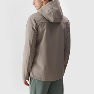 OEM Manufacturer Men Softshell <b>Jacket</b> in Low Price Hooded Style Long Sleeves Softshell <b>Jacket</b> for Men Wholesale Customized - Product Image 2