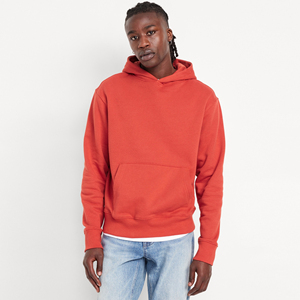 Sweat à capuche personnalisé pour homme, style streetwear, en polaire, coupe ample, décontracté, mode hiver, vêtement à capuche, fournisseur d'usine OEM - Product Image 1