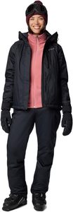 Pantalon de ski imperméable noir pour femme avec fermeture à boutons et technologie Gore-Tex - Product Image 2