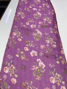 Tissu en crêpe georgette de qualité supérieure avec impression numérique, matière fluide et douce pour sari, kurti, robe - Product Image 4