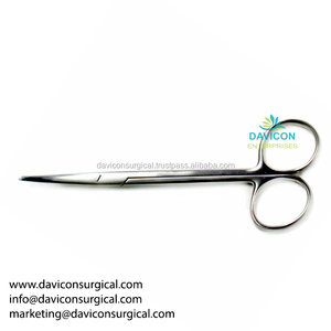 Dean 6.75inch (17cm) Tonsil Scissors Toothed CVD Tips Manual <b>Surgical</b> <b>Instruments</b> CE Certified Class <b>Basis</b> <b>Surgical</b> <b>Instruments</b> - Product Image 2