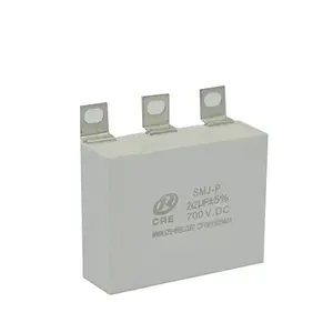 Piezas electrónicas de China 0,47 UF 700V. Condensador de polipropileno metalizado CC para bobina Tesla