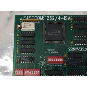 COMM TECH 232/4-ISA FASTCOM, QUATRE PORTS RS-232 - Équipements et pièces semi-conductrices d'occasion fiables à l'échelle mondiale - Product Image 3