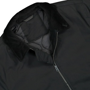 Chaqueta de trabajo de lona de algodón 100% de alta calidad, chaqueta de lona de algodón de diseño transpirable con logotipo personalizado de talla grande para hombres - Product Image 5