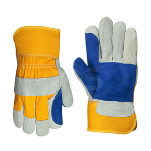 Gants de travail en cuir de qualité supérieure, résistants à la chaleur, légers, de sécurité industrielle, personnalisables - Product Image 3