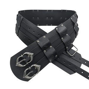 Cinturones de Cuero de Guerrero de Alta Calidad, Cinturón de Guerrero Vikingo Medieval para Hombre, Servicio Personalizado OEM, Pedidos al por Mayor - Product Image 2