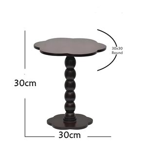 Black Metal Flower Shape Durable Floor Mount Plant Stand Decorative Succulent Holder Desktop Display <b>Table</b> for Home Garden - Product Image 4