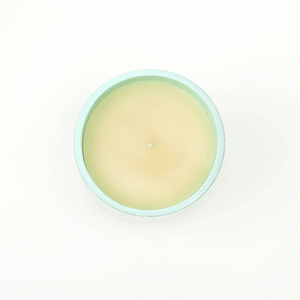 Candela Profumata Blu Elegante Pastel Glow, Lunga Durata con Fragranza Rilassante per Casa o Ufficio - Product Image 4