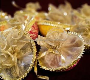 New Arrival Decorative Bowls <b>Sweet</b>, Candy, Chocolate <b>Gift</b> Box Indian Wedding Shagun Laddo <b>Boxes</b> Return <b>Gift</b> Bridesmaid Favors - Product Image 1