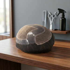 Perruque Taz Hair la plus vendue, de haute qualité, en cheveux humains roux arc-en-ciel chinois, imperméable, écologique, légère, avec dentelle HD - Product Image 6