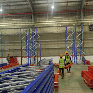 ชั้นวางสินค้าแบบ Heavy Duty Radio Shuttle Rack ออกแบบด้วยโครงสร้างรางเสริมความแข็งแรงเพื่อประสิทธิภาพการจัดการพาเลทที่มั่นคง - Product Image 3