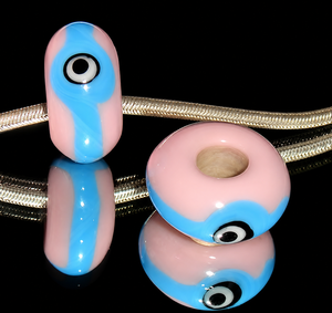 Wholesale Large Hole Lampwork Crystal Glass Beads Decorative Assortment Mix for DIY Jewelry Making <b>Bracelets</b> Necklaces Craft - Product Image 1