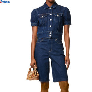 กางเกงยีนส์ขาสั้นผู้หญิงสำหรับฤดูร้อนจาก BOBBIN INDUSTRIES คุณภาพเยี่ยม สวมใส่สบาย ปรับแต่งได้ ทันสมัย มีสไตล์ โดดเด่น - Product Image 4