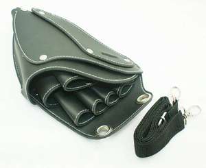 Bolsa de Cintura Organizadora de Herramientas de Peluquería de Cuero con Múltiples Ranuras y Cinturón Desmontable - Product Image 5