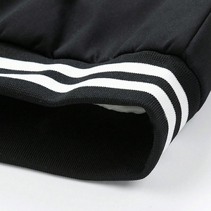 Chaqueta Varsity Bordada para Hombre, Diseño con Parche de Letra A en Blanco y Negro, Ropa Exterior Casual de Otoño - Product Image 6