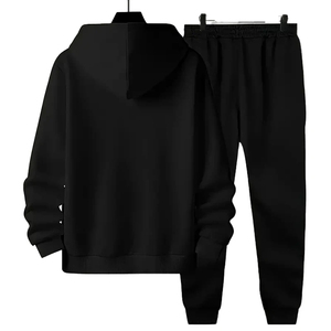 <b>Men</b> Olive Green Hooded Tracksuit Full Length Sweatshirt And <b>Pants</b> With Los Angeles Print Casual Autumn Wear - Product Image 5
