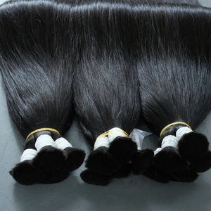 Extensions de paquets de cheveux vietnamiens vierges 100% en vrac prix de gros de cheveux raides naturels de qualité supérieure - Product Image 4