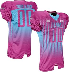 Maillot de football américain unisexe personnalisé avec logo imprimé – Qualité supérieure – Uniforme de football américain sur mesure - Product Image 5