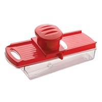 Vistaar Beste Kwaliteit 5-in-1 Handmatige RVS 304 Mandoline Snijder Groentehakker Shredder Vaatwasserbestendig Gereedschap