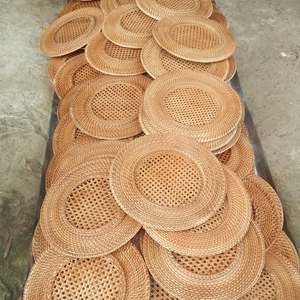 Napperons en rotin naturel couleur miel foncé, style vintage, pour table à manger, vente en gros, fournisseur Vietnamien - Product Image 4