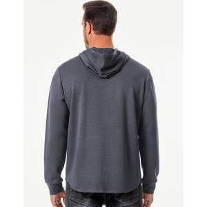 Sudadera deportiva atlética para hombre 2025, jersey con cordón de ajuste muscular sólido con cremallera, bolsillos Kanga, tallas XXS a XL - Product Image 3