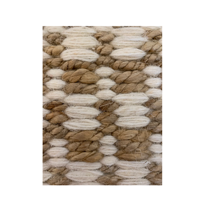 Alfombra de lujo tejida a mano de lana y yute, alfombra de área con textura natural personalizada, a precio de mayorista. - Product Image 1