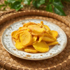 Bandes de mangue infusées au piment piquant |   Collation tropicale déshydratée et juteuse d'origine vietnamienne - Product Image 1