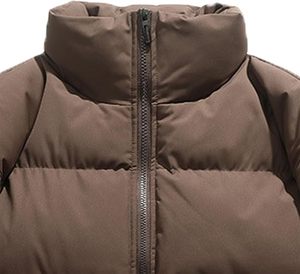 Premium Custom Men's Bubble Puffer Jacket <b>Lightweight</b> Windproof Thermal Quilted Winter <b>Coat</b> for Outdoor Sports Casual Wear - Product Image 2