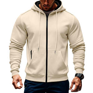 Oem 100% Cotton Heavyweight Fleece <b>Pullover</b> <b>Men</b> Hoodies Regular Fit Drop Shoulder Thick Blank Breathable Winter - Product Image 3